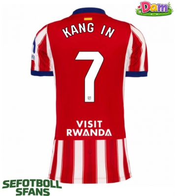 Atletico Madrid Lee Kang-in #7 Hemmatröja Kvinnor 2026-27 Kortärmad